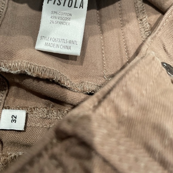 Pistola Brown Straight Leg Pants size 32 - Picture 3 of 4